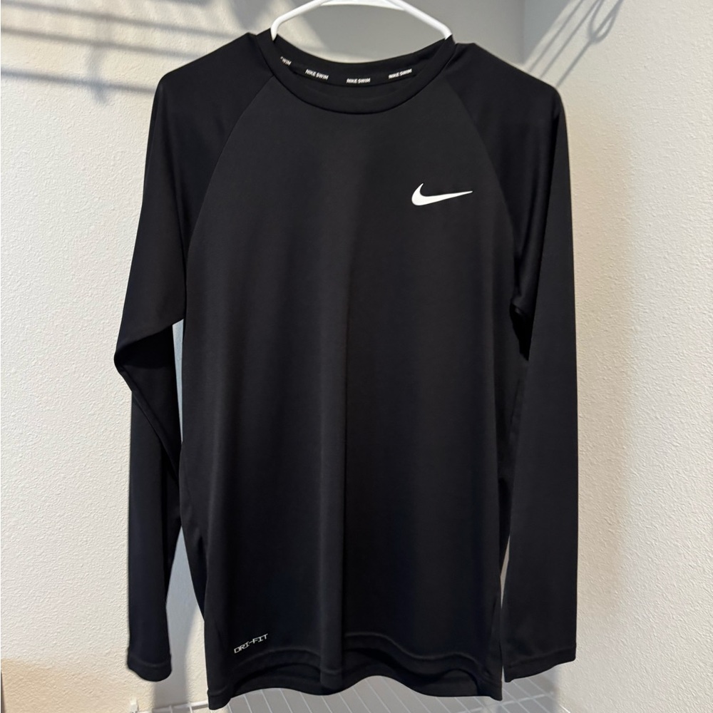 Nike Black Dri-FIT Swim Shirt